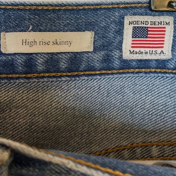 Noend Slim High Waist Skinny Jeans, 30 - Picture 8 of 11